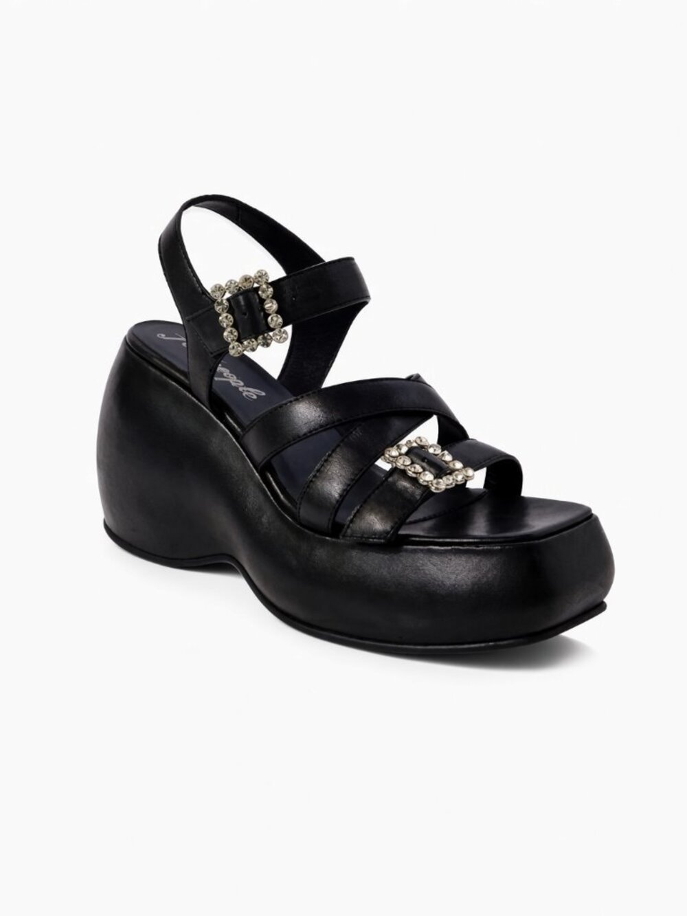 NWT Free People Brooklyn Ankle Strap Platform Sandal